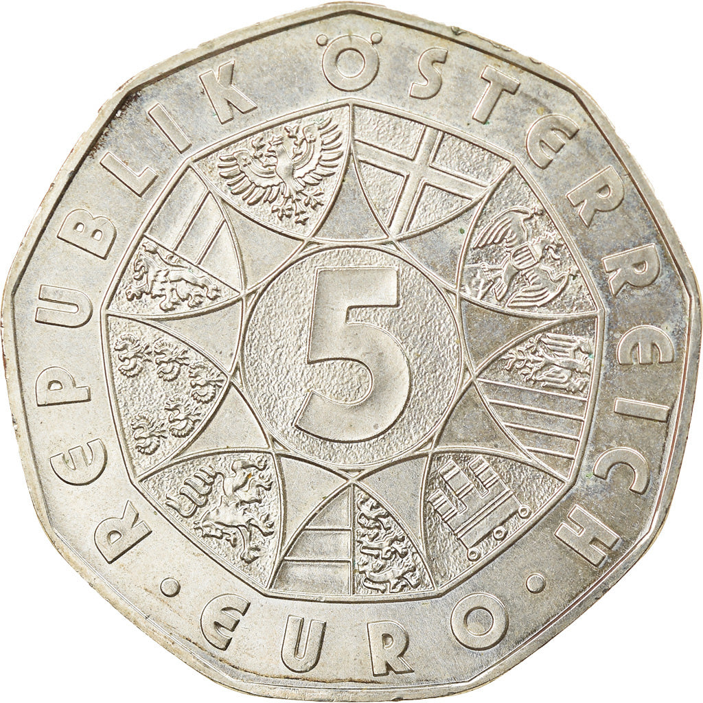 Austria, 5 Euro, 2004, Venice, MS(60-62), Silver, KM:3113