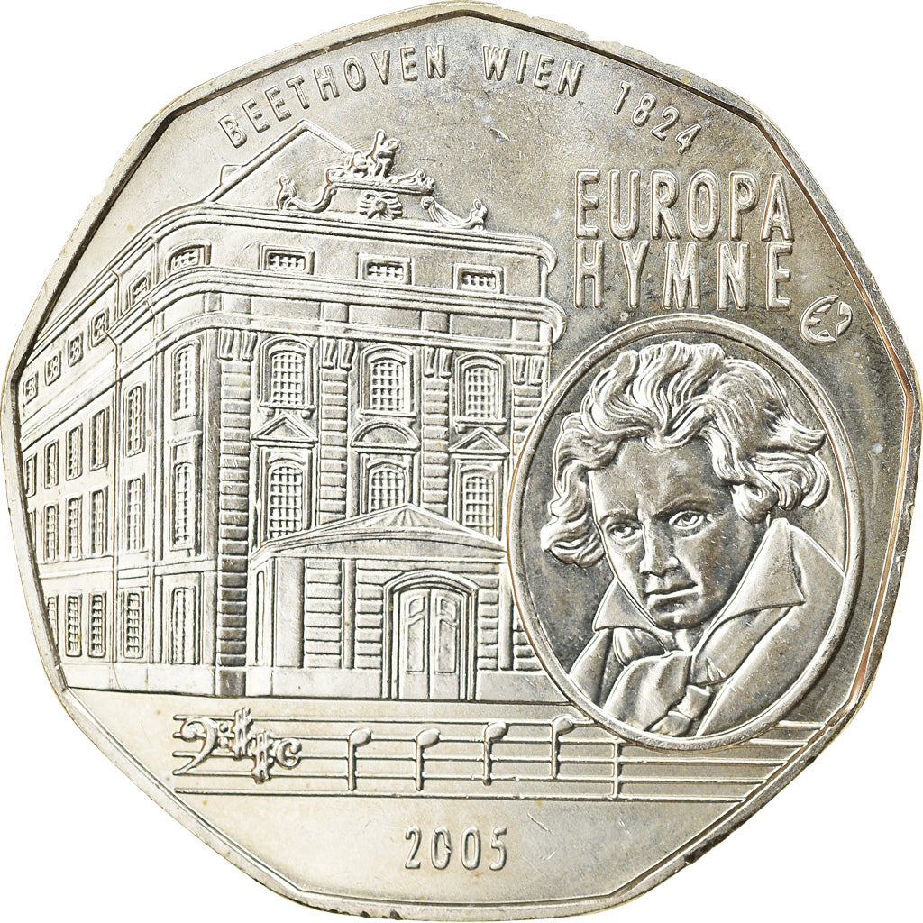 Austria, 5 Euro, 2005, Vienna, MS(63), Silver, KM:3120