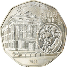 Austria, 5 Euro, 2005, Vienna, MS(63), Silver, KM:3120
