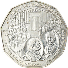Austria, 5 Euro, 2007, Vienna, MS(63), Silver, KM:3144