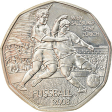 Austria, 5 Euro, 2008, Vienna, MS(63), Silver, KM:3163