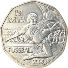 Austria, 5 Euro, 2008, Vienna, MS(63), Silver, KM:3164
