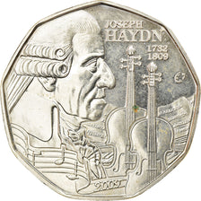 Oostenrijk, 5 Euro, 2009, UNC-, Zilver, KM:3170