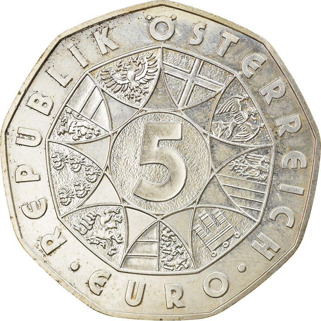 Austria, 5 Euro, 2009, Vienna, MS(63), Silver, KM:3177