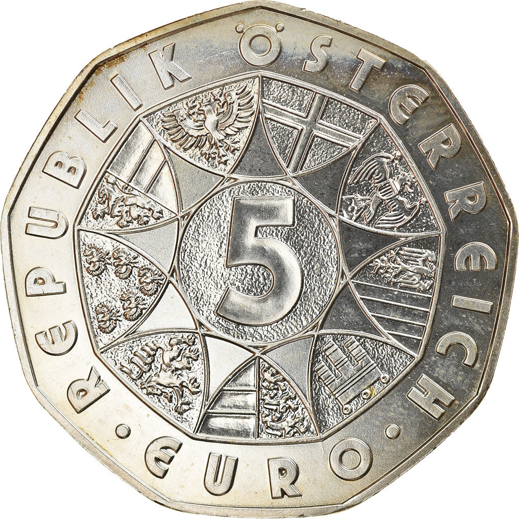 Austria, 5 Euro, 2010, Vienna, MS(63), Silver, KM:3192