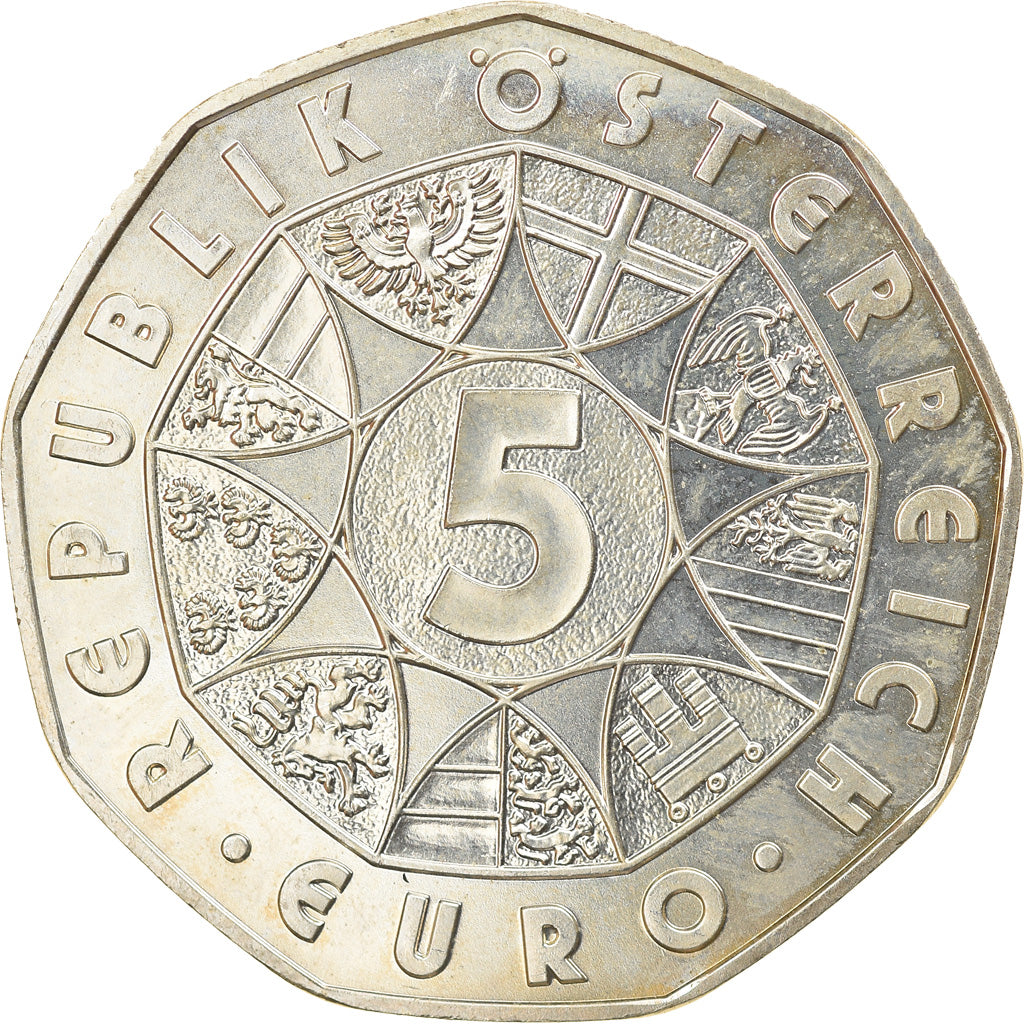 Autriche, 5 Euro, 2010, Vienna, SPL, Argent, KM:3193