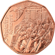 Austria, 5 Euro, Nouvelle année, 2016, Vienna, MS(63), Copper