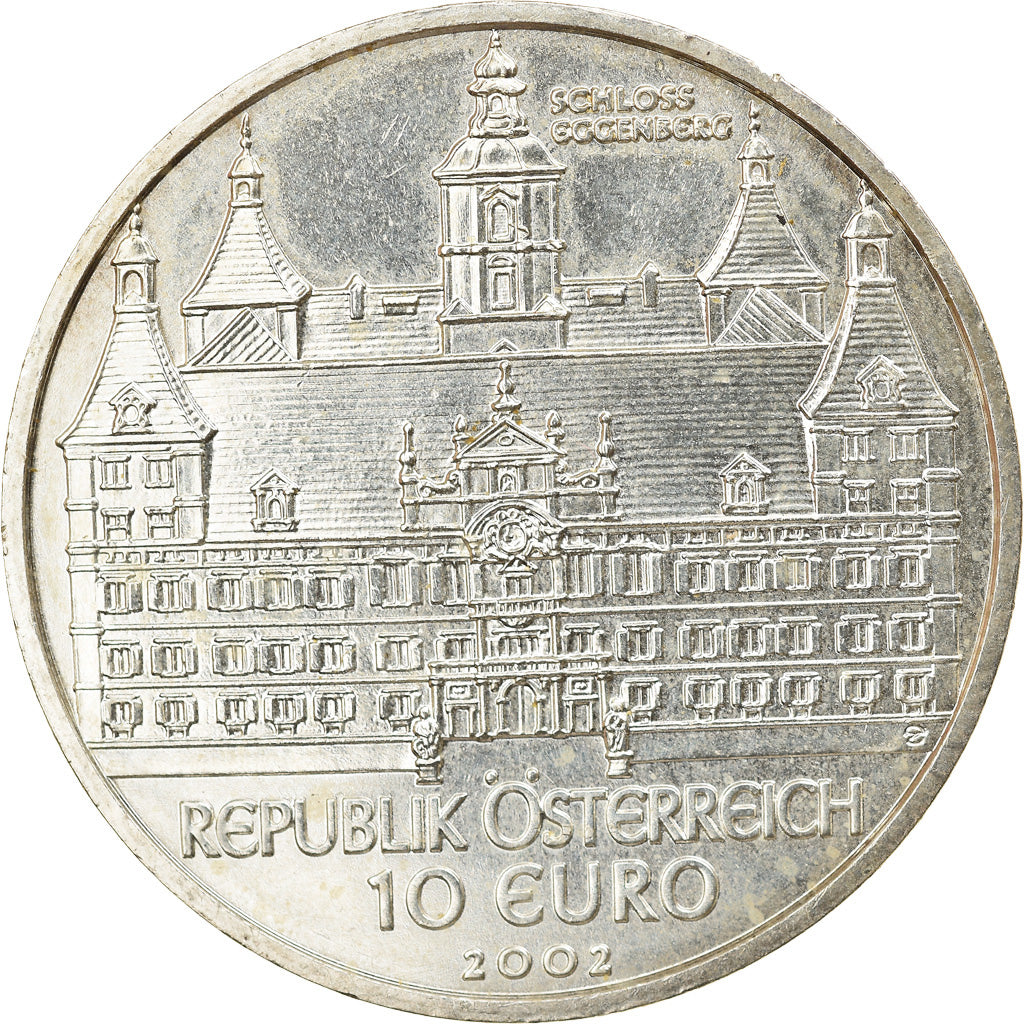 Austria, 10 Euro, 2002, Vienna, MS(63), Silver, KM:3099