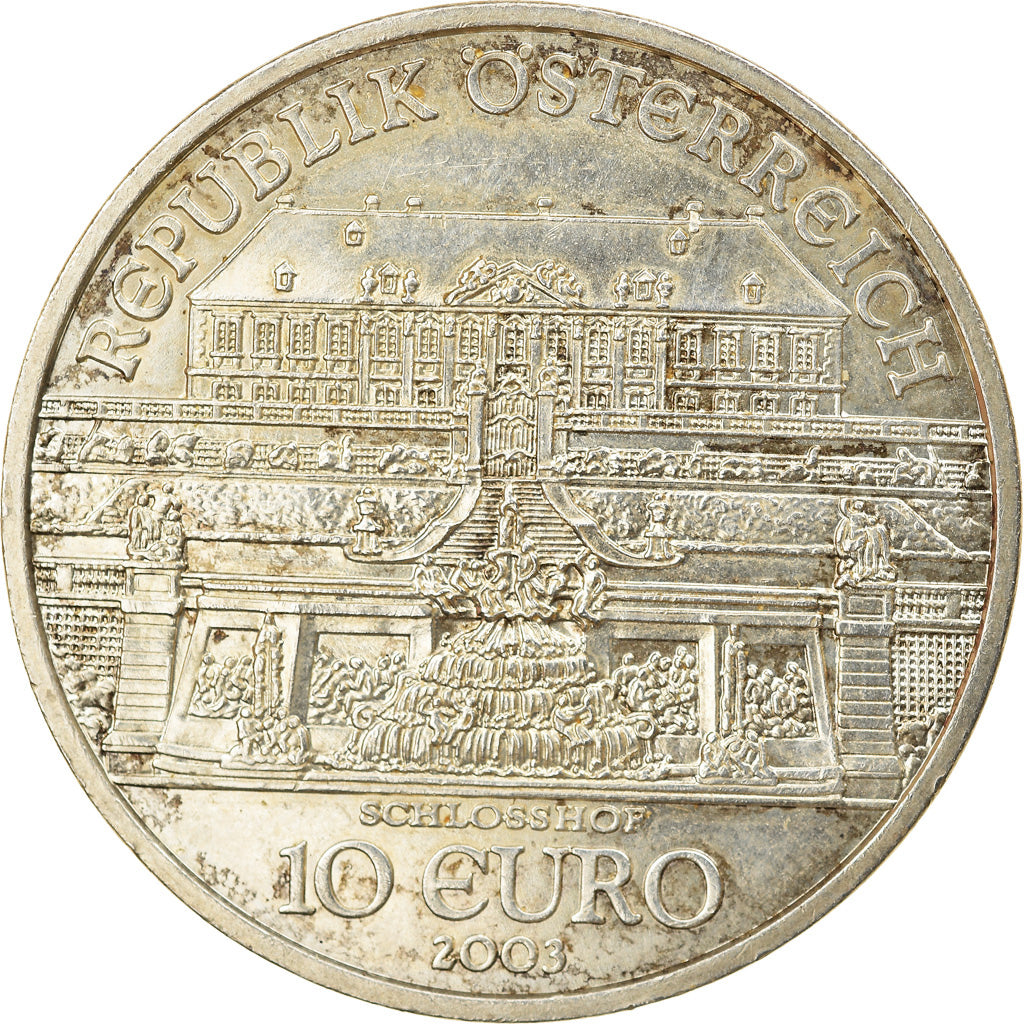 Austria, 10 Euro, 2003, Vienna, MS(63), Silver, KM:3106