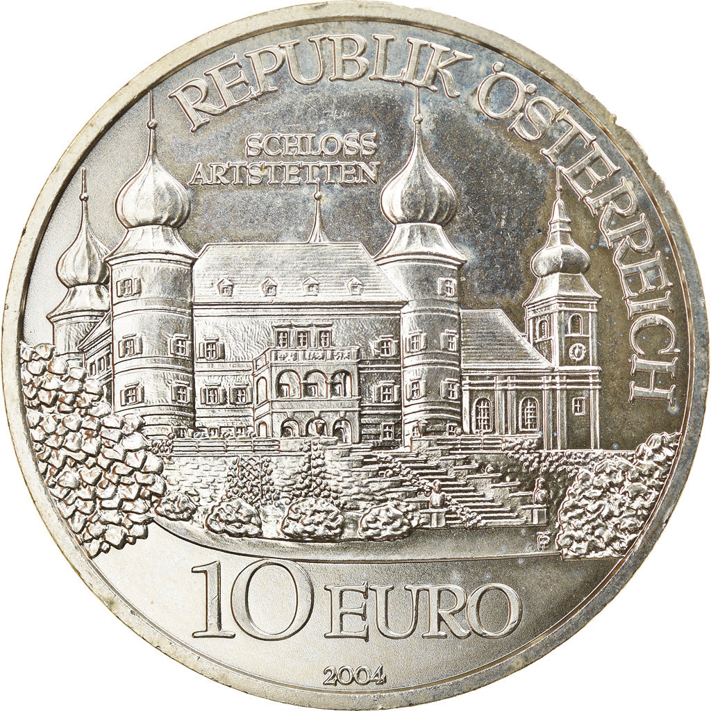 Österreich, 10 Euro, 2004, Vienna, UNZ, Silber, KM:3115