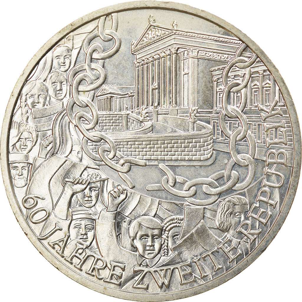 Austria, 10 Euro, 2005, Vienna, SPL, Argento, KM:3121