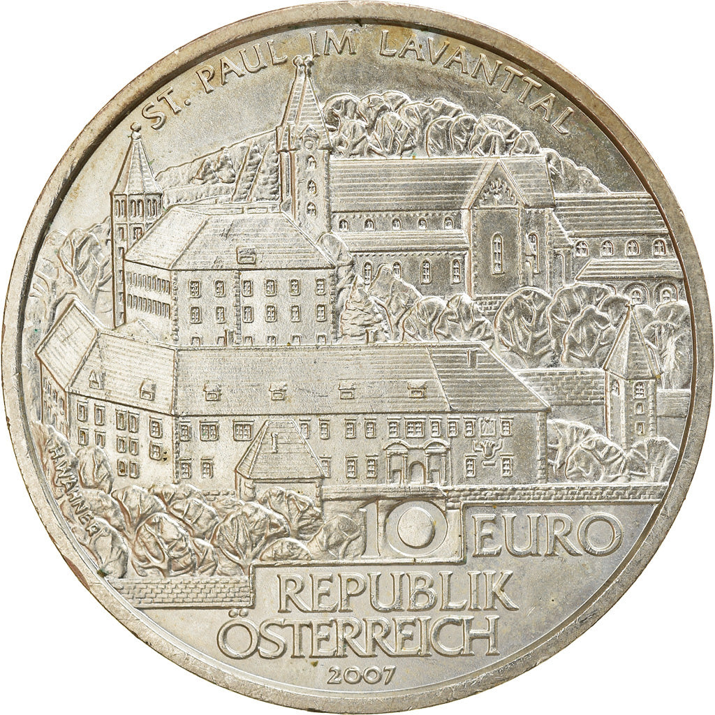 Austria, 10 Euro, 2007, Vienna, SPL, Argento, KM:3148