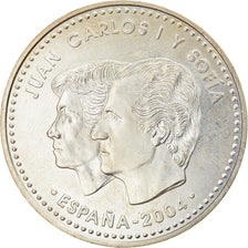 Spain, 12 Euro, 2004, Madrid, MS(63), Silver, KM:1095