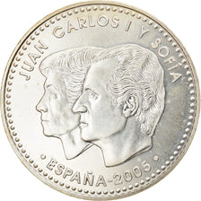 España, 12 Euro, 2005, Madrid, SC, Plata, KM:1067