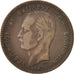 Monnaie, Grèce, George I, 10 Lepta, 1882, TTB, Cuivre, KM:55