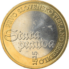 Slovenia, 3 Euro, Anniversaire du 1er texte imprimé, 2015, MS(60-62)