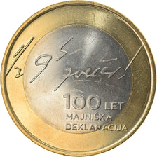 Slovenia, 3 Euro, 2017, MS(63), Bi-Metallic