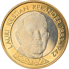 Finland, 5 Euro, Lauri Kristian Relander, 2016, MS(63), Bi-Metallic