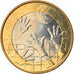Finland, 5 Euro, Le volley-ball, 2015, MS(63), Bi-Metallic