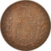 BRAZIL, 20 Reis, 1823, Rio de Janeiro, KM #436.1, VF(30-35), Copper, 36.42,...