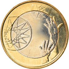 Finland, 5 Euro, Le basket-ball, 2015, MS(63), Bi-Metallic