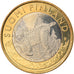 Finlandia, 5 Euro, Le lynx boréal en Häme, 2015, MS(60-62), Bimetaliczny