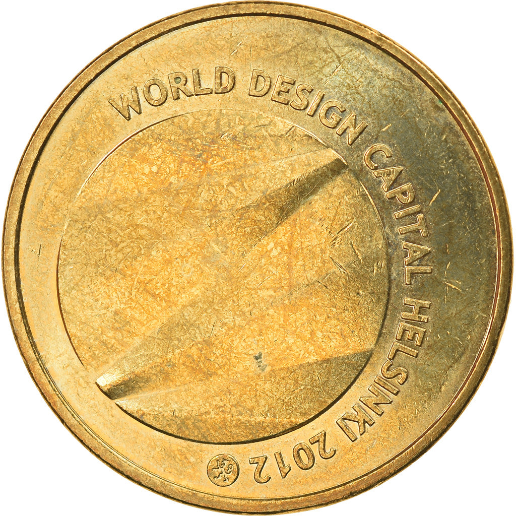 Finland, 5 Euro, 2012, Vantaa, MS(63), Aluminum-Bronze, KM:181
