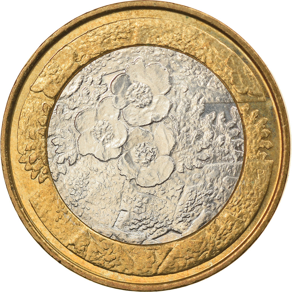 Finland, 5 Euro, 2012, Vantaa, MS(63), Bi-Metallic, KM:184