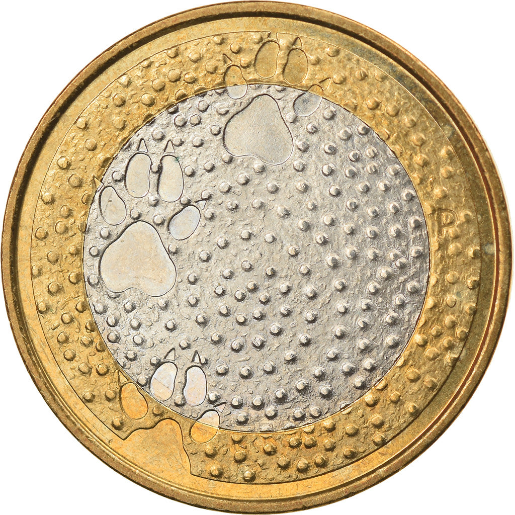 Finland, 5 Euro, 2012, Vantaa, MS(63), Bi-Metallic, KM:185