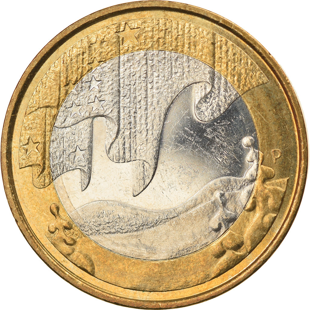 Finland, 5 Euro, 2012, Vantaa, MS(60-62), Bi-Metallic, KM:186