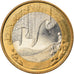 Finland, 5 Euro, 2012, Vantaa, MS(60-62), Bi-Metallic, KM:186