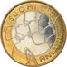 Finland, 5 Euro, 2011, Vantaa, MS(60-62), Bi-Metallic, KM:161