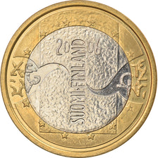 Finland, 5 Euro, 2006, Vantaa, MS(60-62), Bi-Metallic, KM:131
