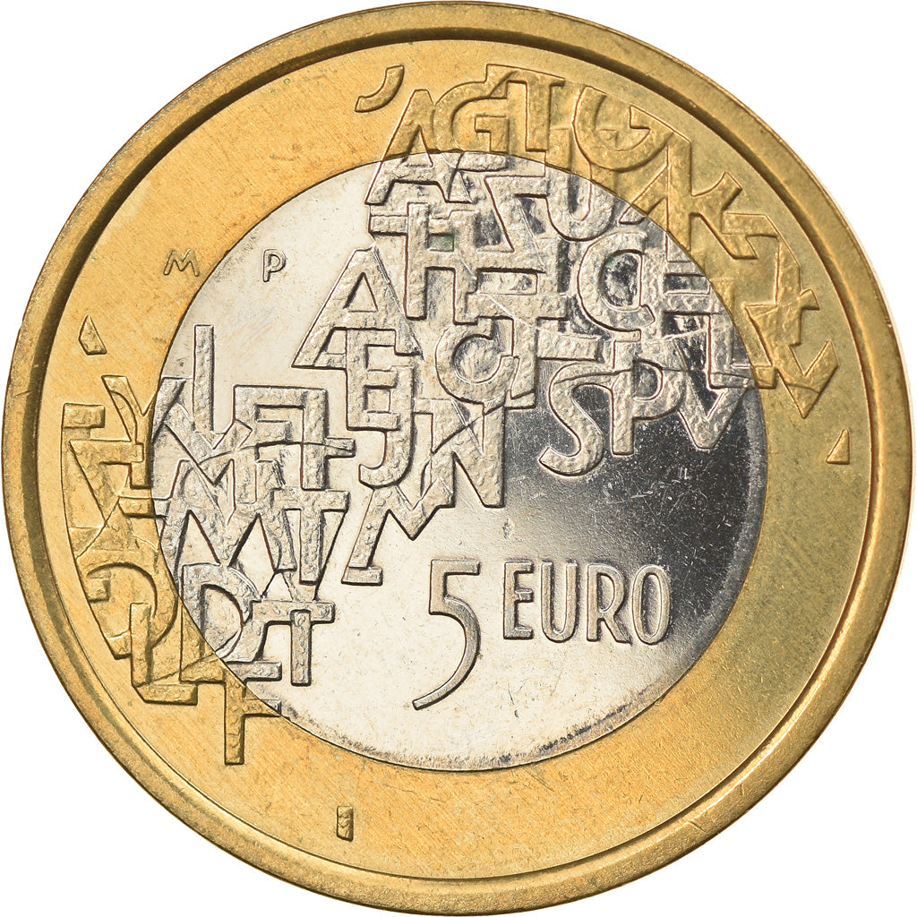 Finland, 5 Euro, 2006, Vantaa, MS(60-62), Bi-Metallic, KM:131