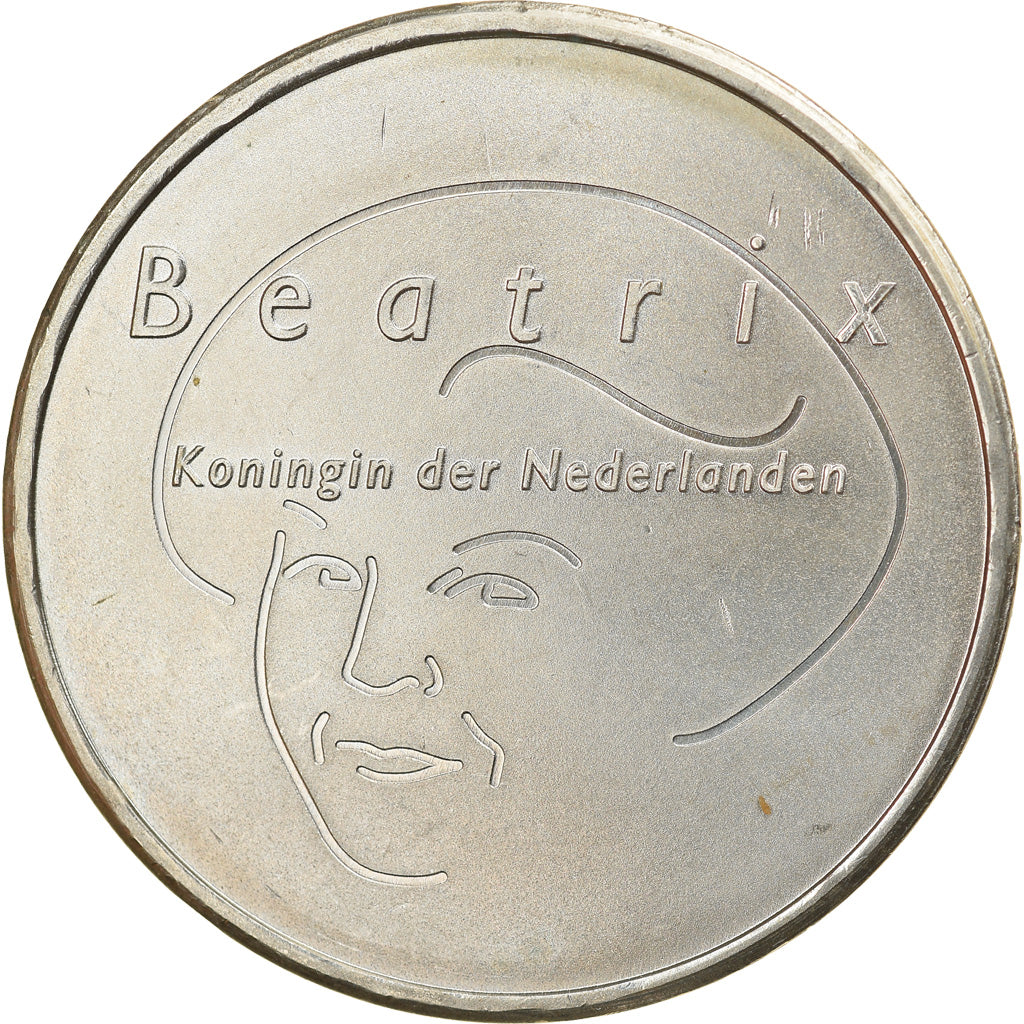 Pays-Bas, 5 Euro, 2004, Utrecht, SUP+, Argent, KM:252