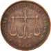 MOMBASA, Pice, 1888, Calcutta, KM #1.2, VF(20-25), Bronze, 25.4, 5.82