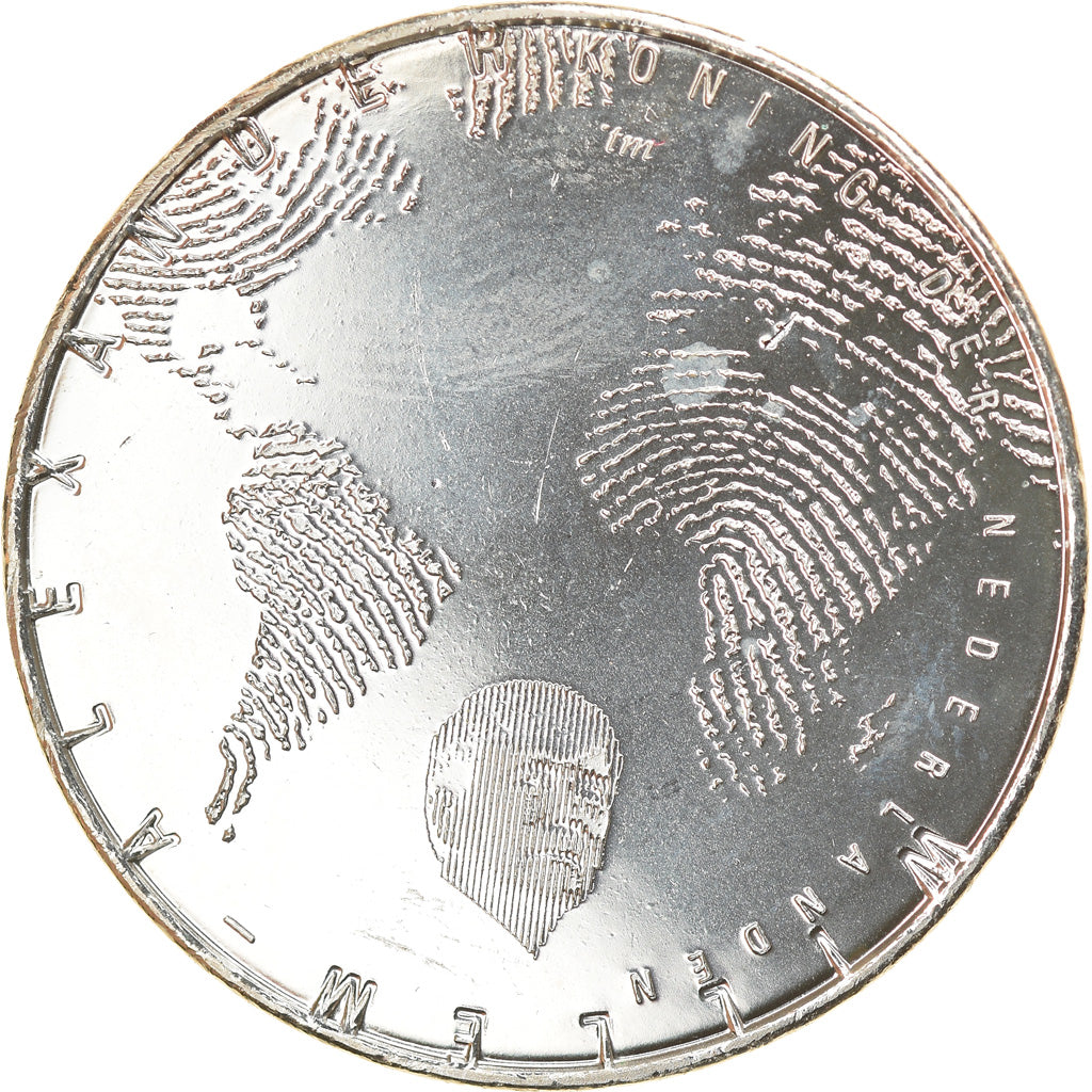 Netherlands, 5 Euro, 2013, Utrecht, MS(63), Silver Plated Copper, KM:336