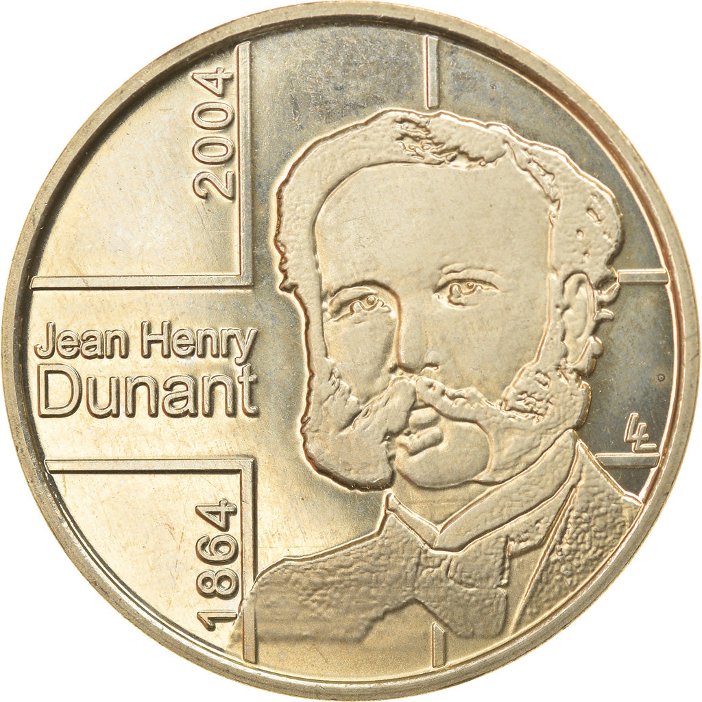 Belgium, Token, 140 ème Anniversaire de la Croix Rouge, 2004, MS(63)