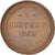 Moneda, Rusia, Alexander II, 2 Kopeks, 1860, BC+, Cobre, KM:4a.1