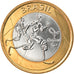 Coin, Brazil, Real, 2015, MS(63), Bi-Metallic, KM:710