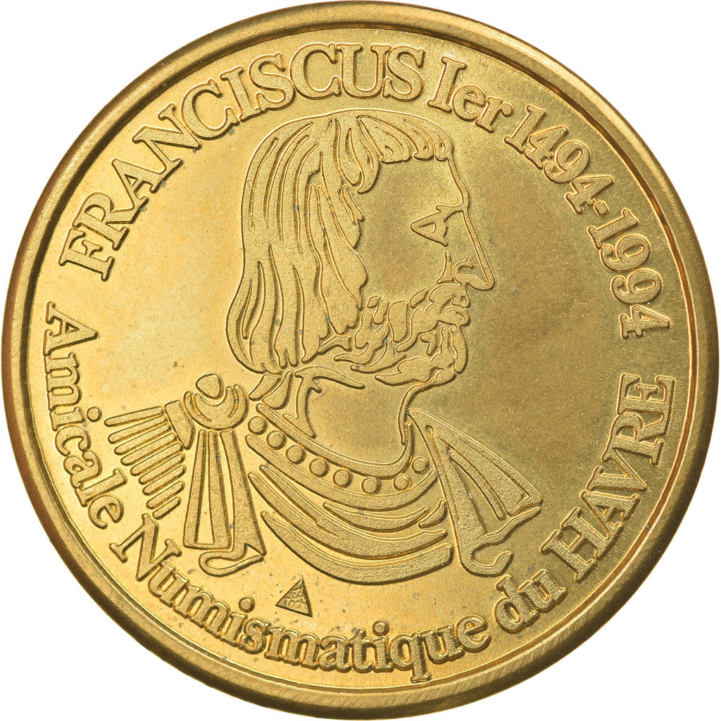 France, Jeton, Amicale numismatique du Havre - Inauguration du Pont de