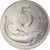 Coin, Italy, 5 Lire, 1990, Rome, MS(60-62), Aluminum, KM:92
