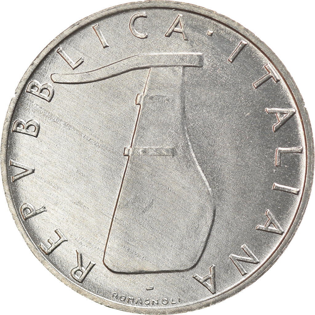 Münze, Italien, 5 Lire, 1989, Rome, UNZ, Aluminium, KM:92