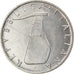 Münze, Italien, 5 Lire, 1989, Rome, UNZ, Aluminium, KM:92