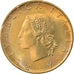 Coin, Italy, 20 Lire, 1990, Rome, MS(60-62), Aluminum-Bronze, KM:97.2