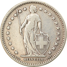 Coin, Switzerland, 2 Francs, 1906, Bern, VF(30-35), Silver, KM:21
