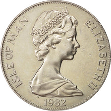 Ile de Man, Elisabeth II, One Crown H.M.S Bounty 1982, KM 97