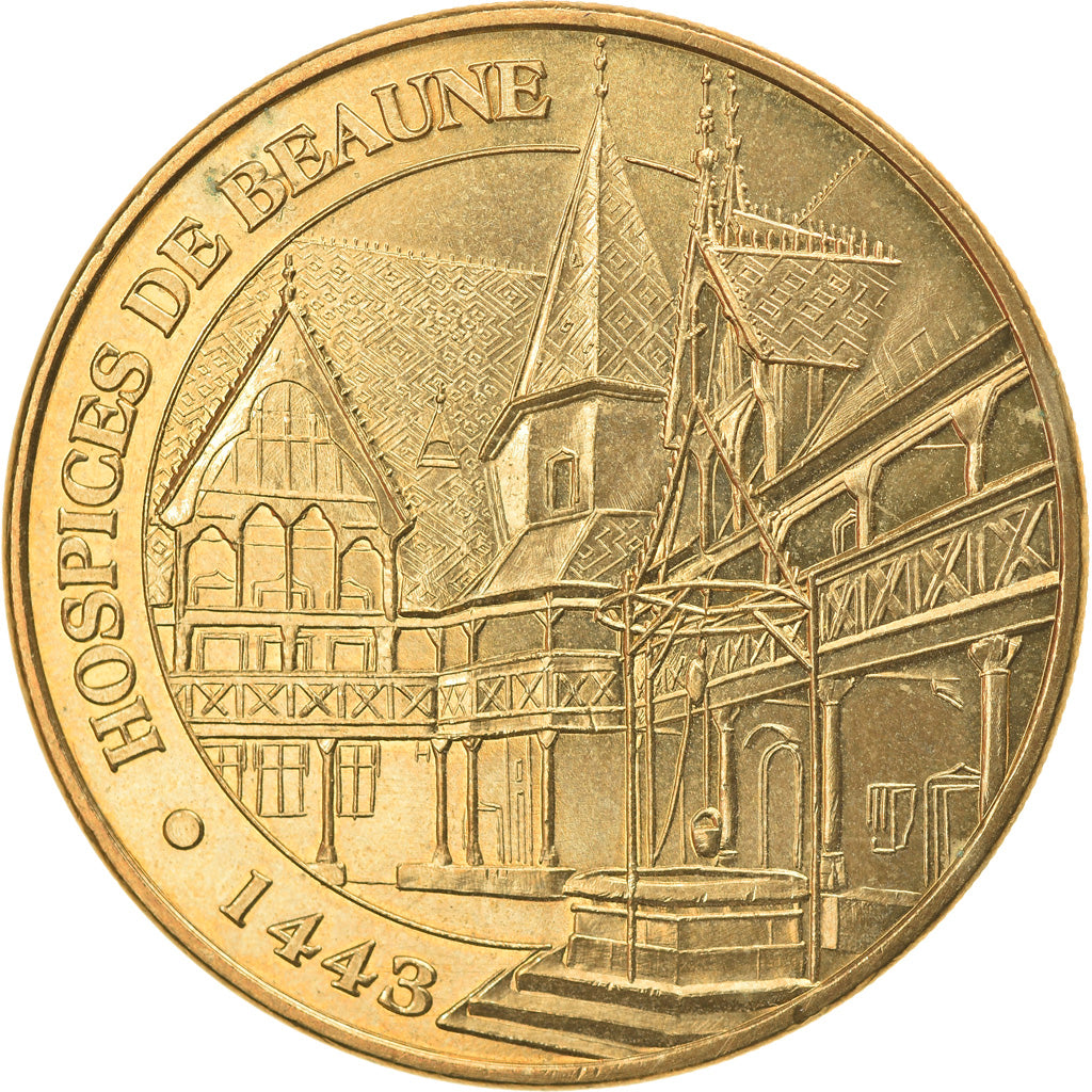 Francia, Token, Jetón turístico, Beaune -   Hospices 1443, Arts & Culture