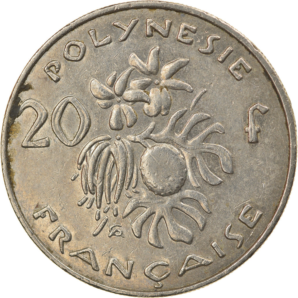 Coin, French Polynesia, 20 Francs, 2007, Paris, VF(30-35), Copper-nickel, KM:9a