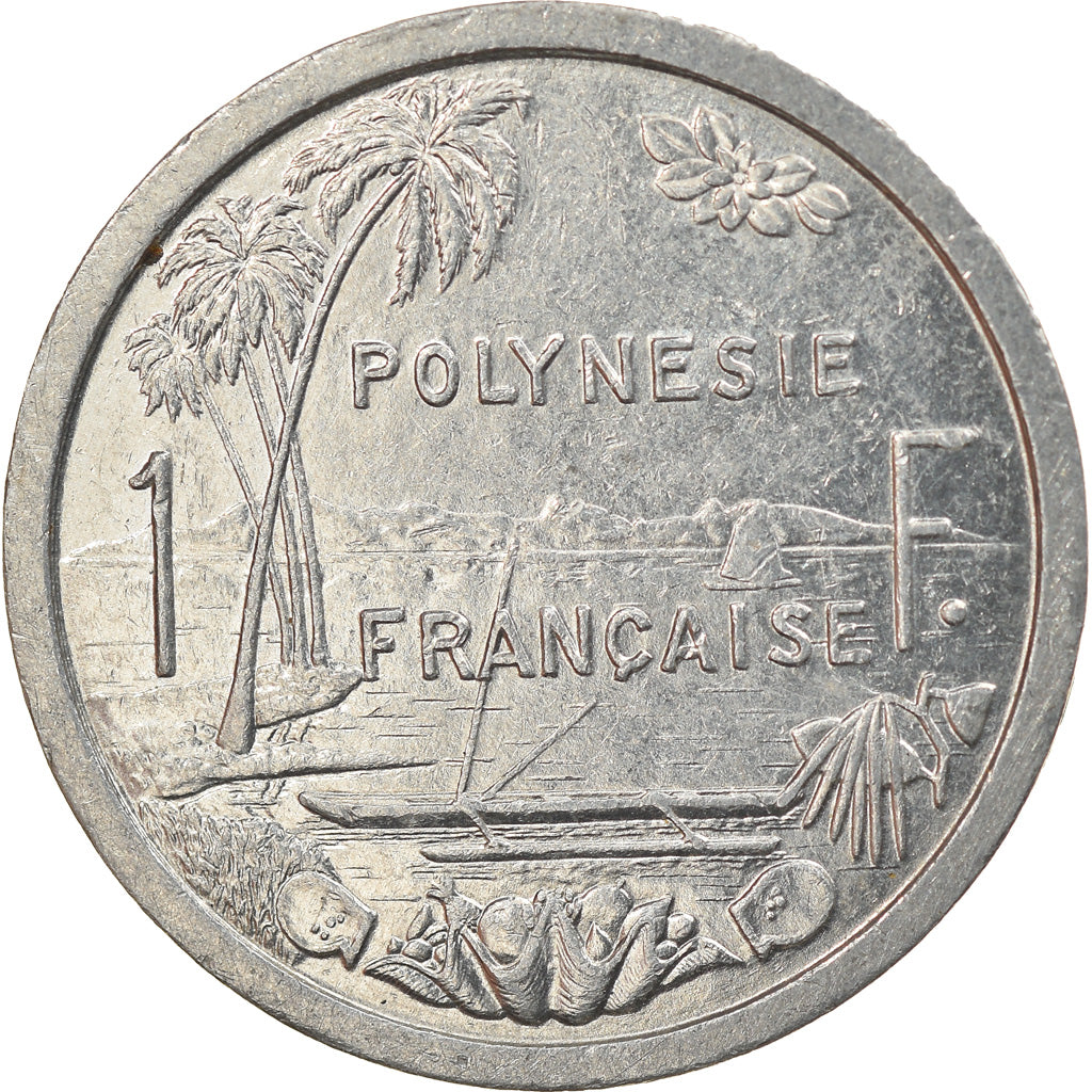Coin, French Polynesia, Franc, 2009, Paris, AU(55-58), Aluminum, KM:11